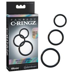 Fantasy C-Ringz - Penisring-Trio (schwarz)