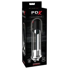 PDX Blowjob - automatische Penis-Pumpe mit Lippen (schwarz)