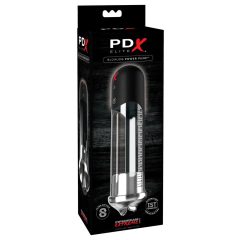 PDX Blowjob - automatische Penis-Pumpe mit Lippen (schwarz)