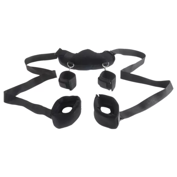 Fetisch Position Master - BDSM Fesseln Set (schwarz)