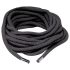Fetisch Seidenseil - Shibari Bondage-Seil - 10m (schwarz)
