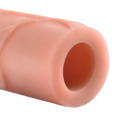   X-TENSION Perfect 1 - lebensechte Penis-Hülle (17,7cm) - Naturfarbe