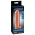 Pipedream X-TENSION Perfect 1 - Penis-Manschette mit Hodenring (17,7 cm, naturfarben)