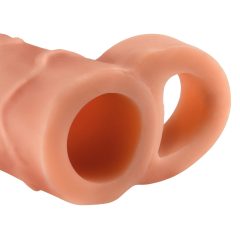   X-TENSION Perfect 1 - Hodenring Penisüberzug (17,7cm) - naturfarben