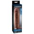 X-TENSION Perfect 2 - Penis-Cover mit Hodenring (19 cm) - dunkel natur