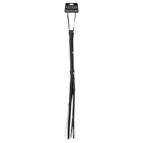 Pipedream - Fetish Fantasy Deluxe Cat-O-Nine - Peitsche - schwarz (65 cm)