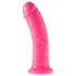 Dillio 8 - Saugfuß, naturgetreuer Dildo (20 cm) - Pink