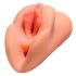 PDX Double Stroker - 2in1 Naturgetreuer Masturbator (Hautfarben)