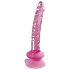 Icicles No. 86 - Gläserner Penis-Dildo (Pink)