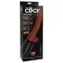 King Cock Plus 7,5 - Schubkraft Vibration (braun)