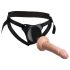 King Cock Elite Beginner's - Aufschnallbarer Dildo (Schwarz)