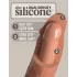 King Cock Elite Comfy - Strap-On-Dildo mit Geschirr (dunkles Beige)