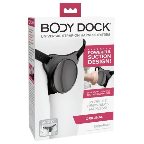 Body Dock OG - Tragbare Unterseite für Saugnapfbasis (schwarz)