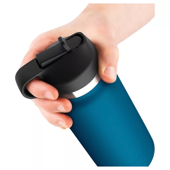 PDX - Fuck Flask Private Pleaser - Kunstvagina in einer Flasche (blau-braun)