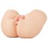 PDX Elite - 2in1 Vibrationsmasturbator (Natur)