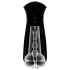 PDX Elite - Saugender, vibrierender Masturbator (schwarz)