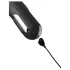 Fetisch - 3-motoriger Stoß-Vibrator (schwarz)