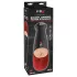 PDX Elite Fuck-O-Mat Pro XL - stimulierter, saugender Vibrations-Masturbator (schwarz)