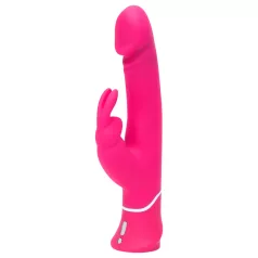   Happyrabbit Dual Density - wasserdichter Klitoris-Vibrator mit Arm (Pink)