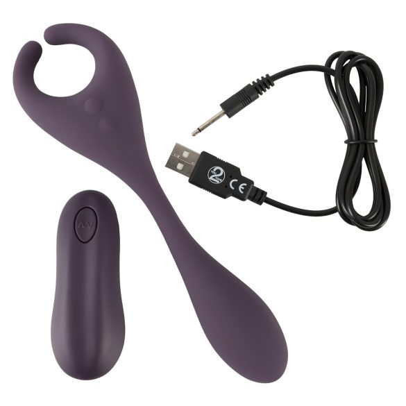 Paare Wahl - Akku Doppel-Motor Vibrator (lila)