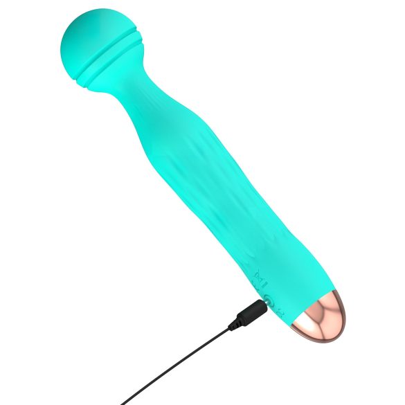 Cuties Mini Wand - Akku, wasserdichter Massagevibrator (grün)
