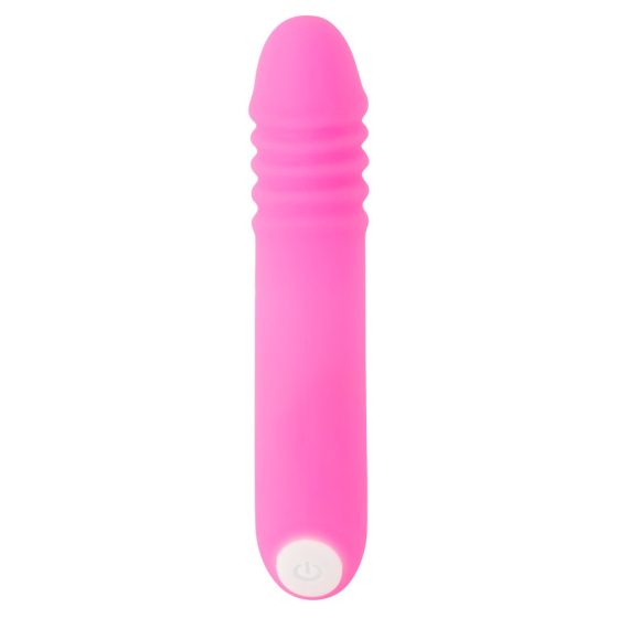 You2Toys - Blinkender Mini Vibe - wiederaufladbarer, leuchtender Vibrator (rosa)