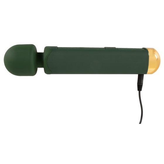 Emerald Love Wand - akkubetriebener, wasserdichter Massagevibrator (grün)