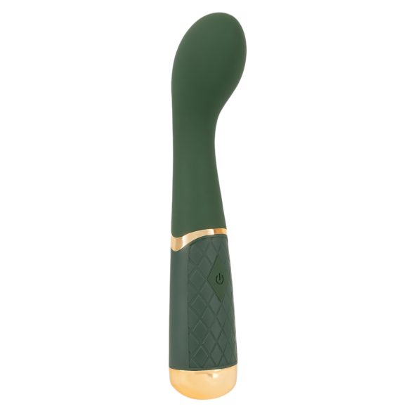 Emerald Love - Wiederaufladbarer G-Punkt Vibrator, wasserdicht (grün)