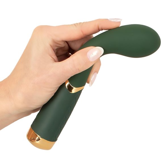Emerald Love - Wiederaufladbarer G-Punkt Vibrator, wasserdicht (grün)