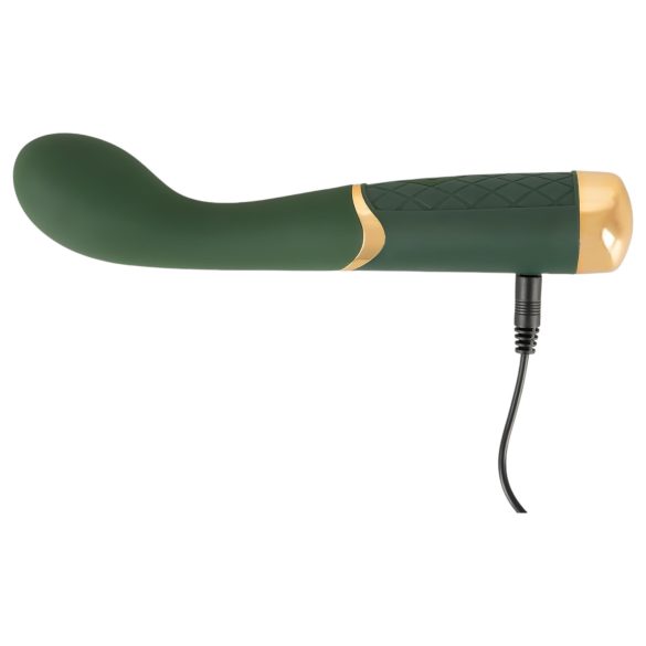 Emerald Love - Wiederaufladbarer G-Punkt Vibrator, wasserdicht (grün)