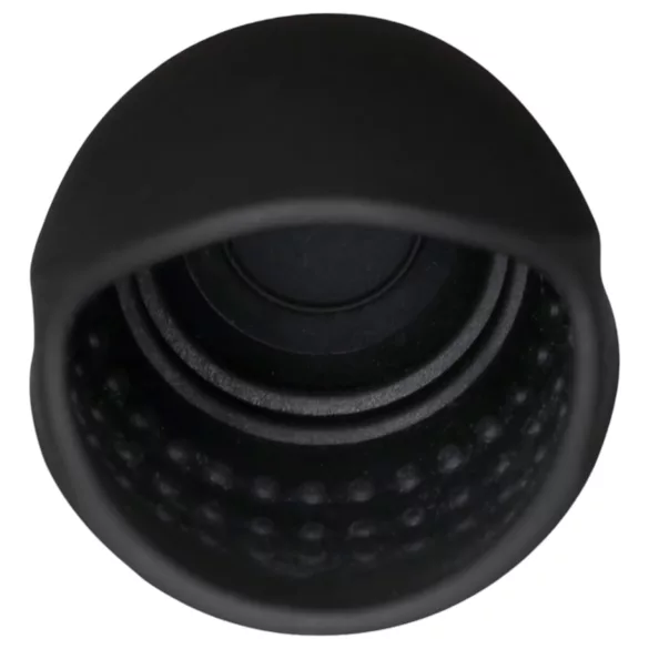 Rebel - Eichelvibrator mit Dilator (schwarz)