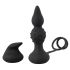Rebel 2in1 - Kabelloser, Radio Offener Analvibrator mit Penisring (Schwarz)