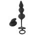 Rebel 2in1 - Kabelloser, Radio Offener Analvibrator mit Penisring (Schwarz)