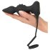 Rebel 2in1 - Kabelloser, Radio Offener Analvibrator mit Penisring (Schwarz)