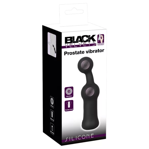 Black Velvets - Prostata-Vibrator (schwarz)