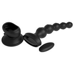   3Some Wand Banger Perlen - Akku, funkgesteuerter Prostata-Vibrator (schwarz)