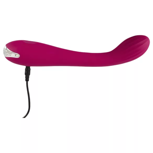 SMILE G-spot - Akku-G-Punkt Vibrator gerippt (Lila)