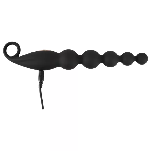 ANOS Anal Beads - Perlen-Analdildo (schwarz)