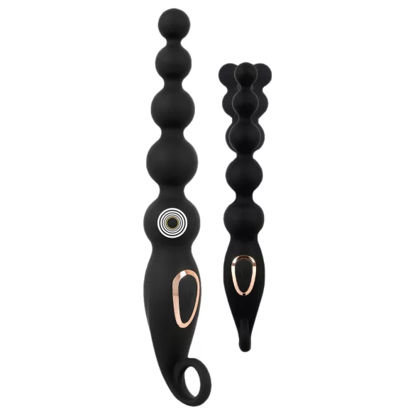 ANOS Anal Beads - Perlen-Analdildo (schwarz)