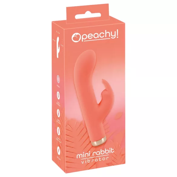 You2Toys peachy! mini rabbit - Akku Häschen-Vibrator (Pfirsich)