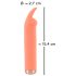 You2Toys Peachy! Mini Bunny - Klitoris-Vibrator Häschen (Pfirsich)