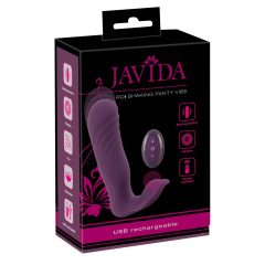   Javida RC - kabellose, 2-funktionale Klitoris Vibrator (Lila)