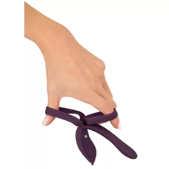Couples Choice - Wiederaufladbarer Radio-Penisring (lila)