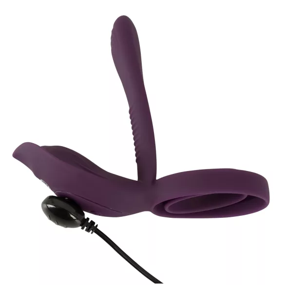 Couples Choice - Wiederaufladbarer Radio-Penisring (lila)