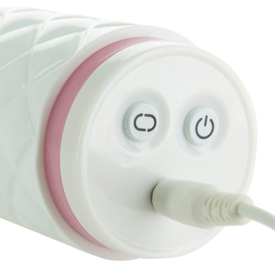 Pillow Talk Feisty - Akkumulator-betriebener Stoßvibrator mit Saugnapf (pink)