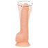 Naked Addiction Rotating 8 - Rotierender Vibrator (20cm) - Natürlich