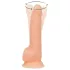 Naked Addiction Rotating 8 - rotierender Vibrator (20cm) - natur