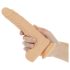 Naked Addiction Stoßvibrator 19 cm - naturgetreu
