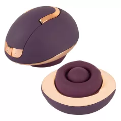 Belou - Akku Vulva-Vibrator, rotierend (lila)