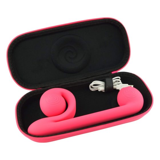 Snail Vibe Duo - Wiederaufladbarer 3in1 Stimulationsvibrator (rosa)